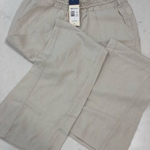 Roxy NWT linen drawstring pants
